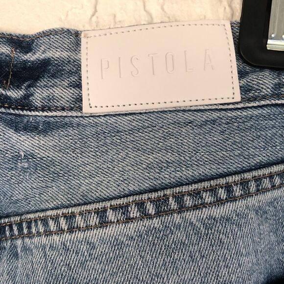 ‎PISTOLA High Rise Distressed Jeans Size 27 - Picture 7 of 11